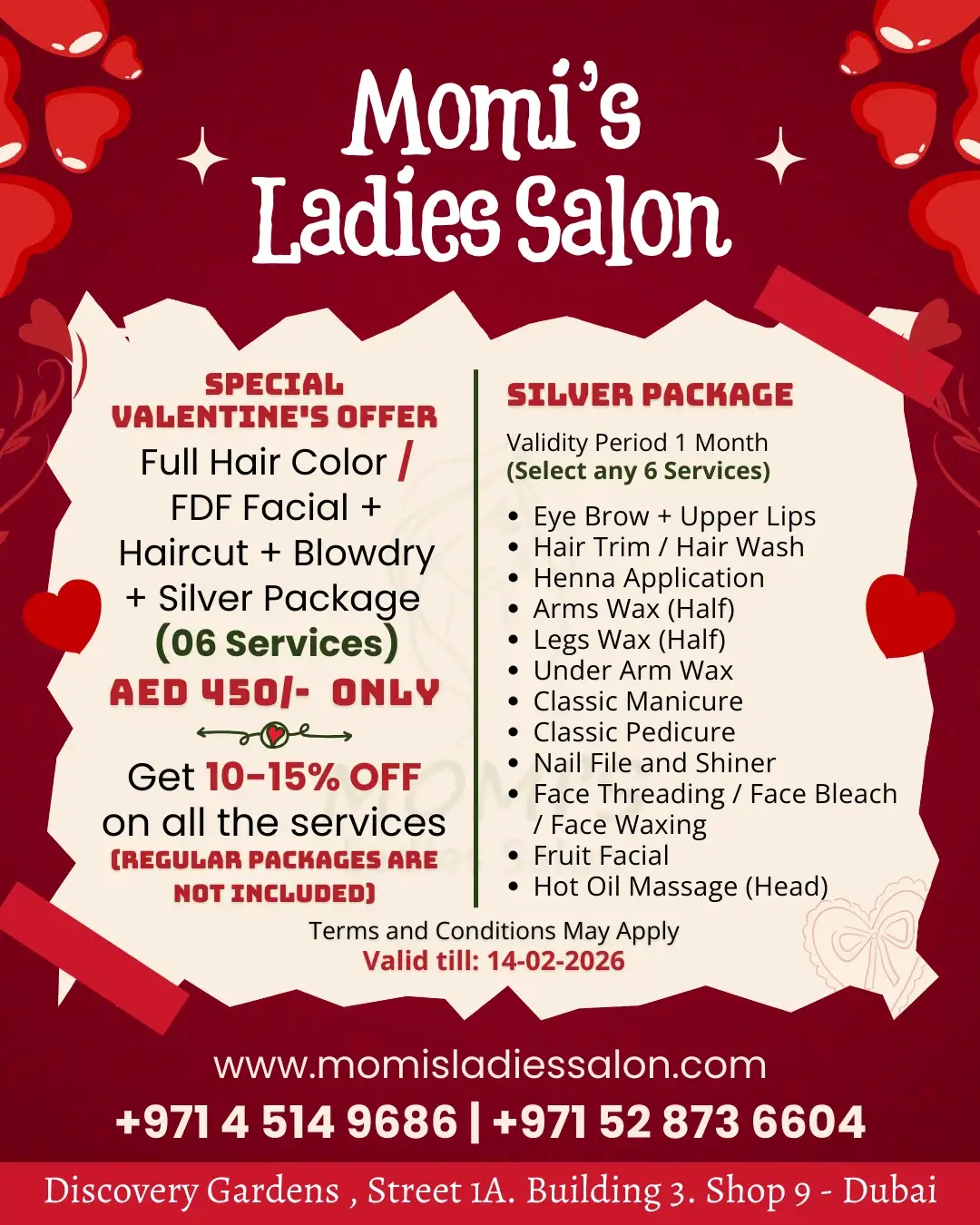 momis post for valentine offer 2026