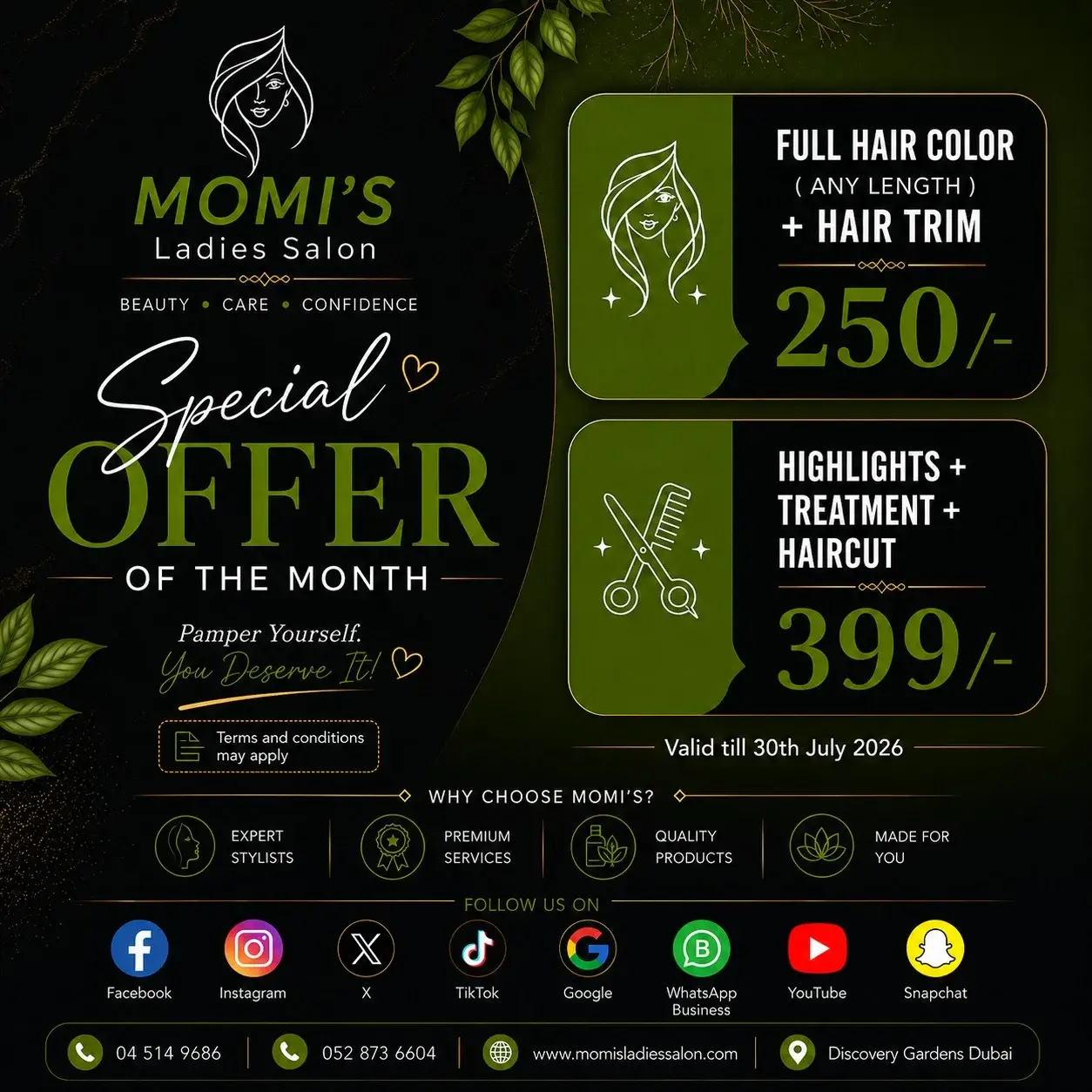best ladies salon in discovery gardens - ladies salon offers july 2026 latest